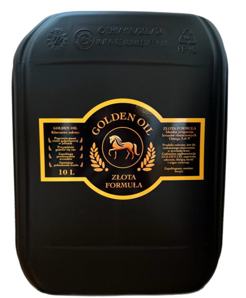 Golden Oil - Złota formuła Omega 3-6-9 - 10L Golden Oil - Złota formuła Omega 3-6-9 - 10L